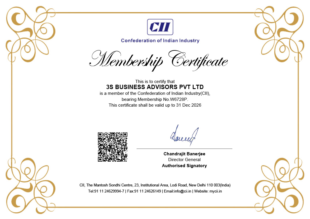 CII Membership Certificate